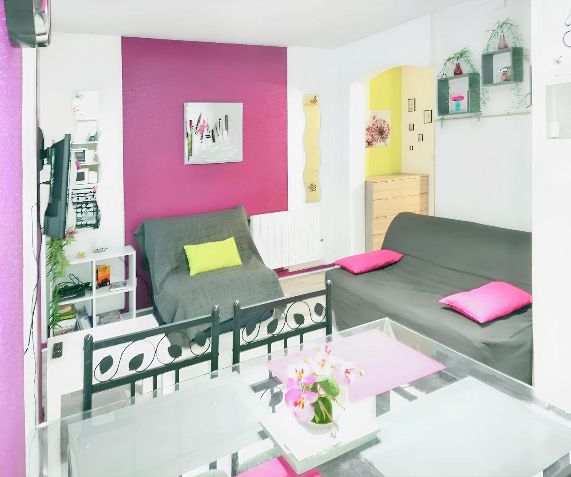 Appartement Charmant A Cauterets 27 M² Vue Sur La Ville エクステリア 写真
